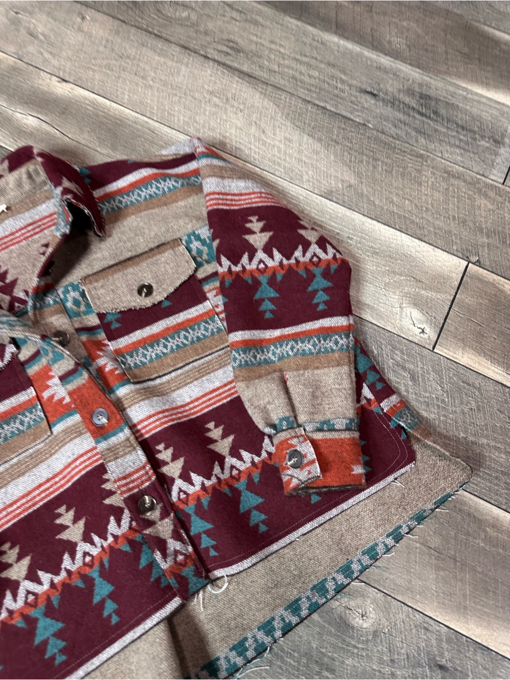 La Miel Aztec Shacket - Picture 3 of 9